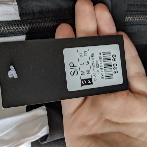 Tanktop, Black and White, Small, Jumpsuit - Picture 3 of 3